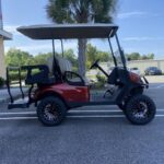 2022 E-Z-GO Express™ S4 Gas Inferno Red GAS - Golf Carts For Sale - Image 3