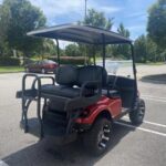 2022 E-Z-GO Express™ S4 ELiTE™ Lithium Flame Red - Golf Carts For Sale - Image 3