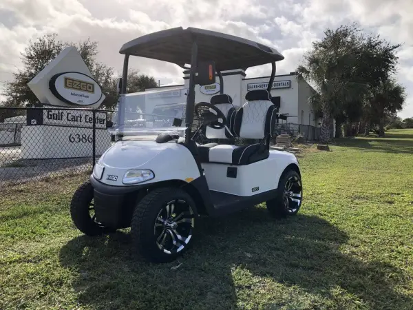 2021 E-Z-Go Golf Cart Freedom® RXV® 48V Electric Bright White - Golf Carts For Sale