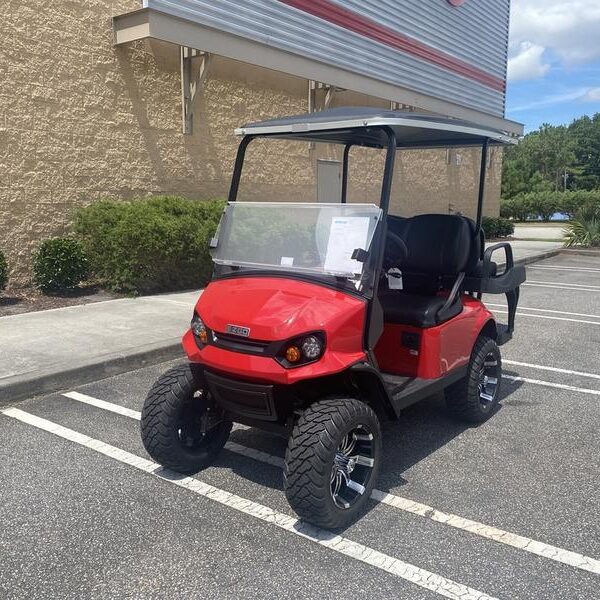 2022 E-Z-GO Express™ S4 ELiTE™ Lithium Flame Red - Golf Carts For Sale