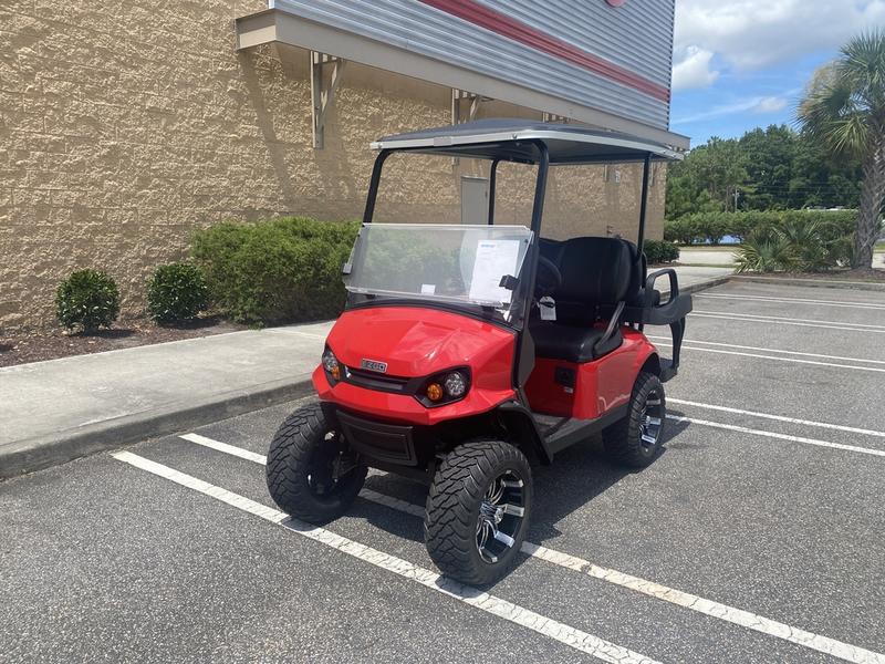 2022 E-Z-GO Express™ S4 ELiTE™ Lithium Flame Red - Golf Carts For Sale