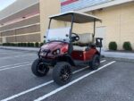 2022 E-Z-GO Express™ S4 Gas Inferno Red GAS - Golf Carts For Sale