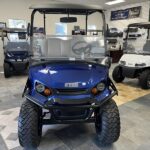 2023 E-Z-GO Express™ S4 ELiTE™ Lithium Electric Blue - Golf Carts For Sale