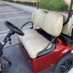 2022 E-Z-GO Express™ S4 Gas Inferno Red GAS - Golf Carts For Sale - Image 2