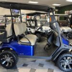 2023 E-Z-GO Express™ S4 ELiTE™ Lithium Electric Blue - Image 2