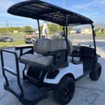 2024 E-Z-GO Express™ S4 Gas Bright White - Image 4