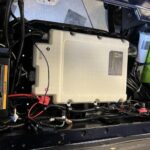 2023 E-Z-GO Express™ S4 ELiTE™ Lithium Electric Blue - Image 3