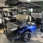 2023 E-Z-GO Express™ S4 ELiTE™ Lithium Electric Blue - Image 4