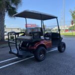 2022 E-Z-GO Express™ S4 Gas Inferno Red GAS - Golf Carts For Sale - Image 5