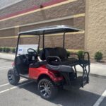 2022 E-Z-GO Express™ S4 ELiTE™ Lithium Flame Red - Golf Carts For Sale - Image 5