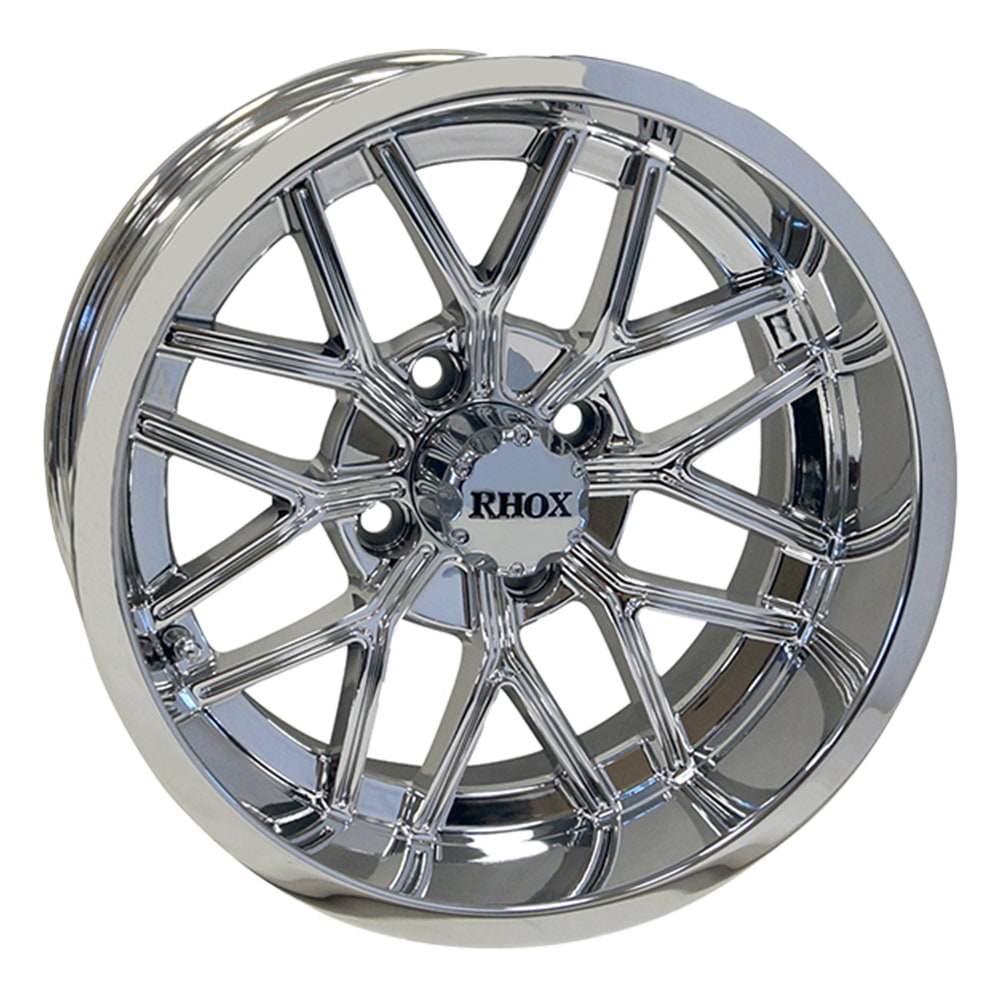 14″ RX281 Chrome Golf Cart Wheel – RHOX® - Golf Carts Canada