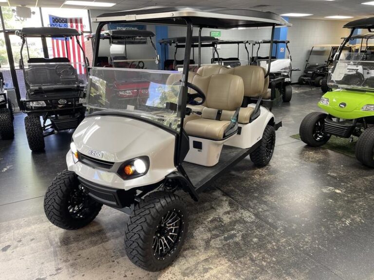 2022 E-Z-GO Express™ L6 ELiTE™ Lithium Bright White - Golf Carts Canada