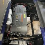 2021 E-Z-GO Express™S4 ELiTE™ Lithium Electric Blue - Image 2