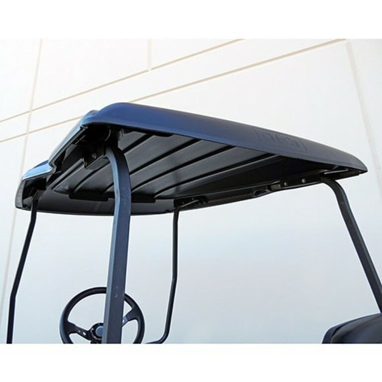 Club Car DS Golf Cart Top - 54" Black Roof Top Assembly - Golf Carts Canada