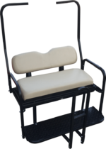 Golf Cart Rear Flip Seat Kit Club Car DS BUFF (OEM Seat Color) | SGC NOMAD - Golf Carts Canada